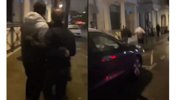 Посол Ирана в Великобритании скрылся от протестующих   - ВИДЕО