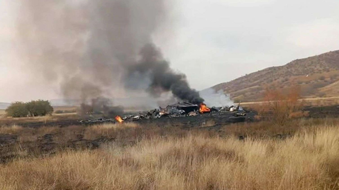 Qəzaya düşən Türkiyə təyyarəsinin “qara qutu”su araşdırılır 