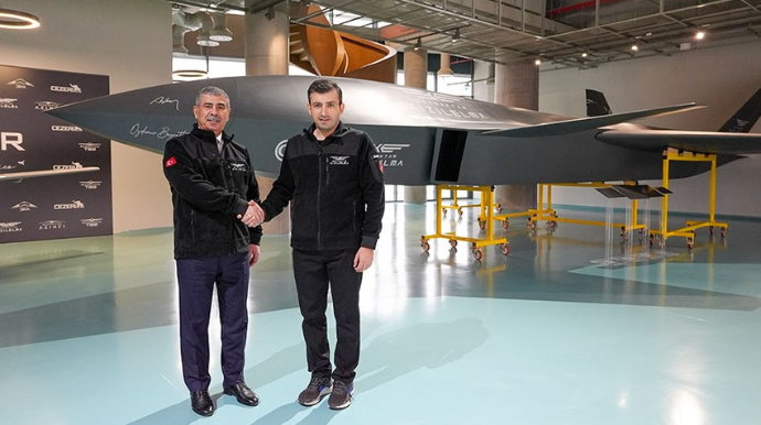 Müdafiə naziri SELÇUK BAYRAKTAR ilə görüşüb - FOTO