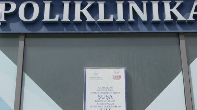 "Qobu Park II"də yerləşən poliklinikada antisanitar vəziyyət - VİDEO