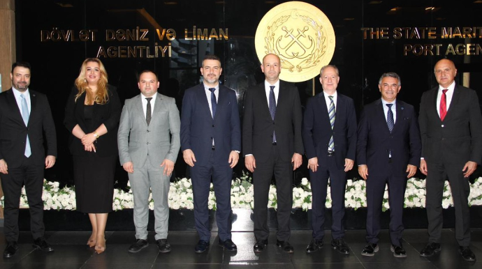 DDLA-da “Türk Loydu” Təsnifat Cəmiyyətinin nümayəndələri ilə görüş keçirildi 