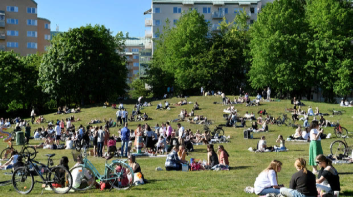 Sərt karantin tətbiq etməyən İsveçdə koronavirusa yoluxma kəskin azalır