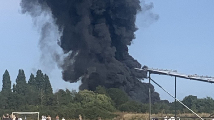 Britaniyada təyyarə qəzaya uğradı 