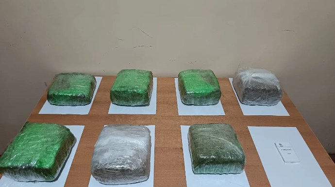 İrandan Azərbaycana 8 kq narkotikin keçirilməsinin qarşısı alındı 