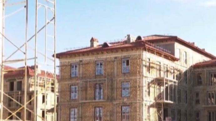 Şuşada aparılan bərpa-quruculuq işlərindən görüntülər  - VİDEO