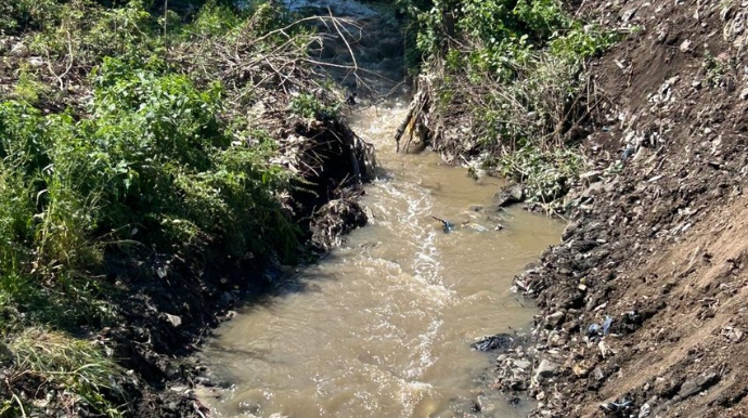 "Xan arxı" tullantılardan təmizləndi - FOTO  