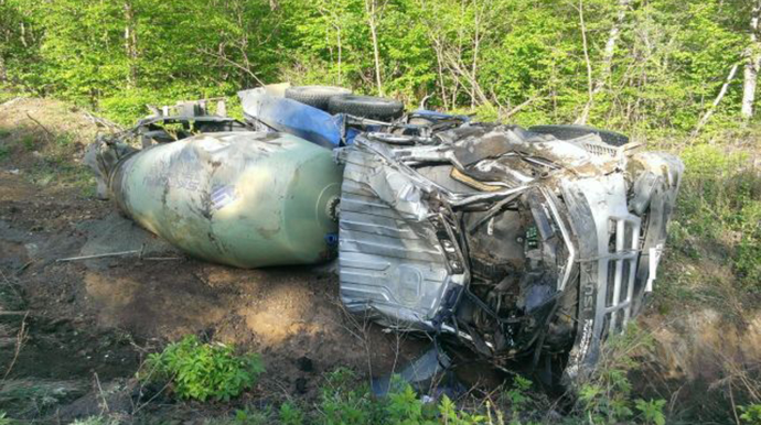 В Агдеринском районе произошло ДТП