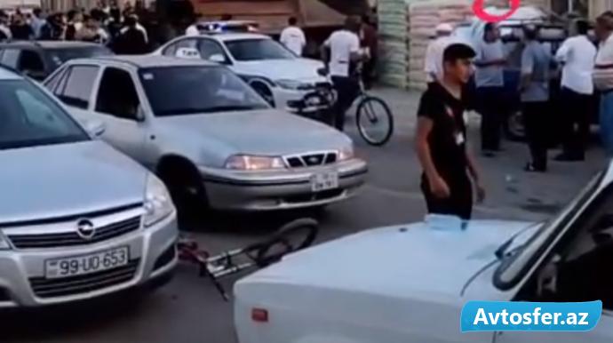 Bakıda din xadiminin oğlu "KamAz"ın altında qalıb öldü - VİDEO