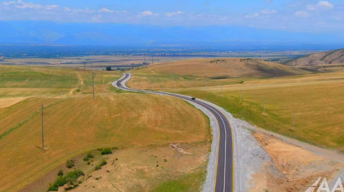 Respublika əhəmiyyətli yolun Oğuz hissəsi yenidən qurulub - FOTO - VİDEO 