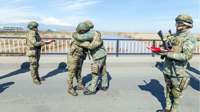 Azərbaycan və Türkiyə hərbçiləri birgə təlim keçəcək - FOTOLAR 