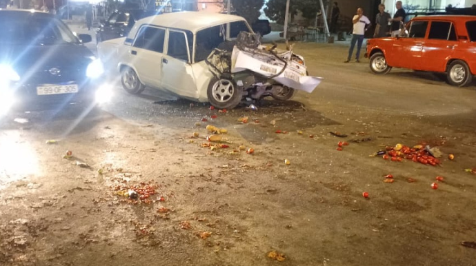 Mingəçevirdə qəza baş verib, xəsarət alan var 