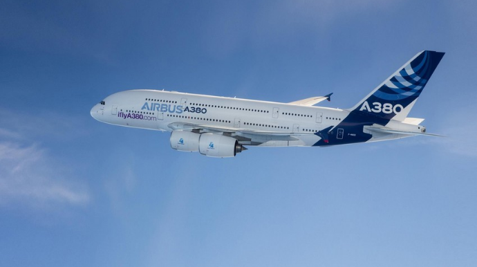 Airbus выпустила последний лайнер-гигант A380