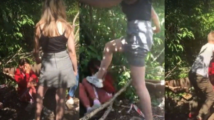 Məktəbli qızlar həmyaşıdlarını döyüb kameraya çəkdilər  - VİDEO