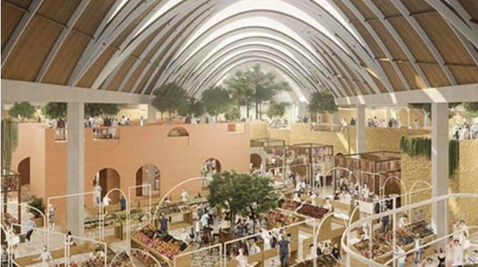 Təzə Bazarın yeni görünüşü belə olacaq - FOTO