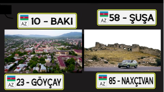 Xankəndi və Xocavəndin avtomobil seriyası neçə olacaq? – Xocalı siyahıda yoxdur