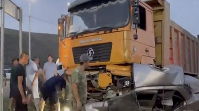 Rusiyada beş nəfər yol qəzasında ölüb  - FOTO