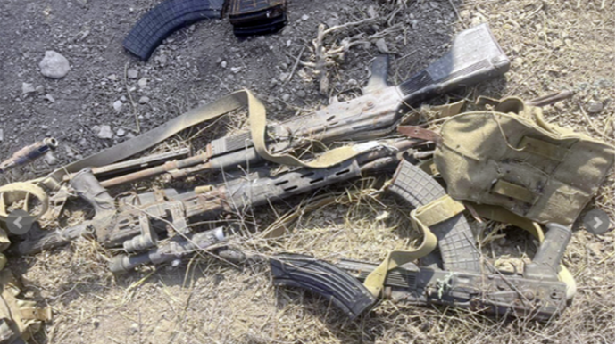 Sumqayıtda silah-sursat aşkarlandı 