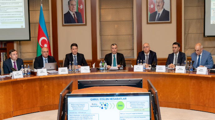 Maliyyə Nazirliyində kollegiya iclası keçirilib - FOTO