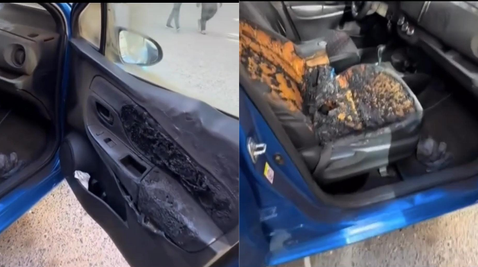 Sürücünün maşında unutduğu “powerbank” görün nəyə səbəb oldu - VİDEO