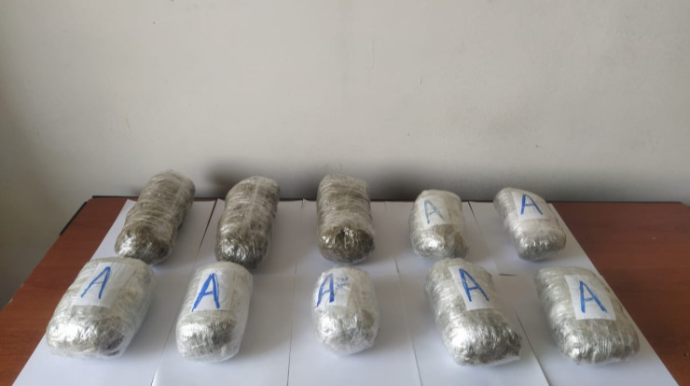 17 kilodan çox narkotikin İrandan Azərbaycana keçirilməsinin qarşısı alındı - FOTO 