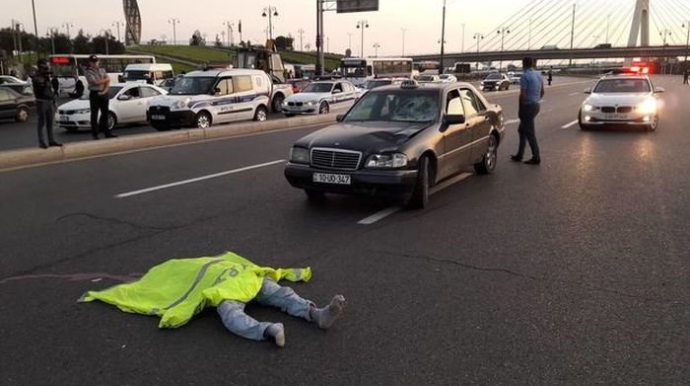 Abşeronda piyadanı vurub qaçan sürücü tutuldu 