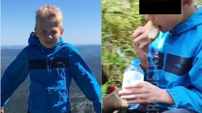 Tayqada itkin düşən uşağın tapıldığı anlar - FOTO - VİDEO