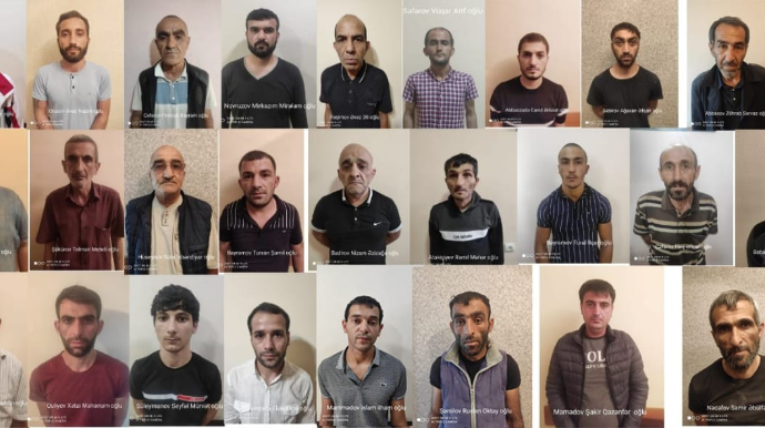 Polis Bərdədə əməliyyat keçirib, 27 nəfər saxlanılıb   - FOTO