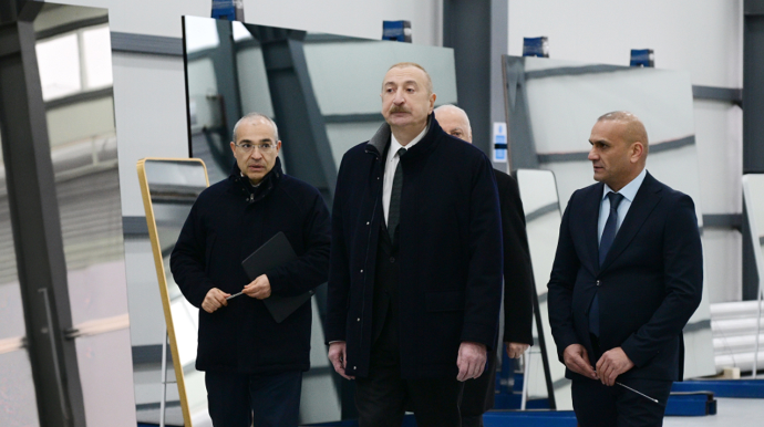 Prezident Sumqayıtda açılışlarda - FOTOLAR - YENİLƏNİB