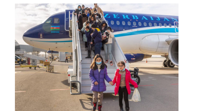 Ukraynadan daha 184 Azərbaycan vətəndaşı ölkəyə gətirilib – FOTO