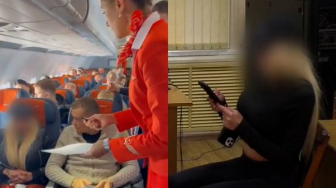 Rusiyada sərnişin təyyarəsində dava düşdü   - VİDEO