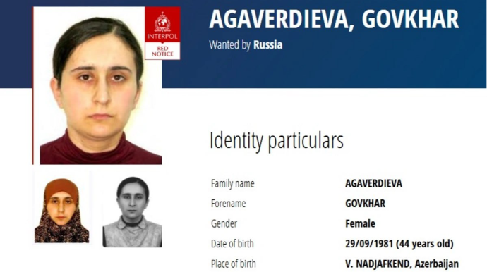 Azərbaycanlı qadın beynəlxalq axtarışa verildi 