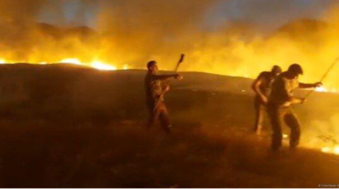 Ağdam və Ağdərədəki yanğınlar nəzarətə götürüldü