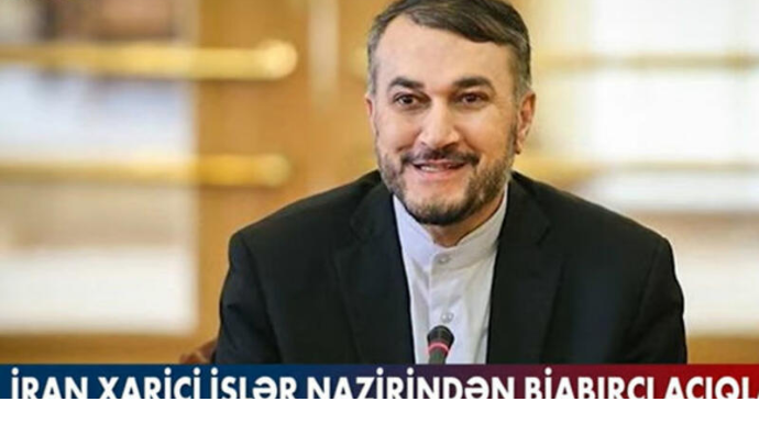 İran xarici işlər nazirindən biabırçı AÇIQLAMA - VİDEO 