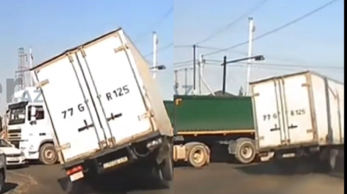 Bakıda qəza törədib hadisə yerindən qaçan sürücü tapıldı - VİDEO