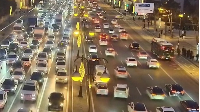 Paytaxtın 21 küçəsində tıxac var - SİYAHI 