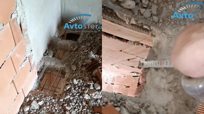 Ev ustası narazılıq etdi; "Dövlət heç kəsə "get betondan kəs, camaata ziyan vur" demir – VİDEO 