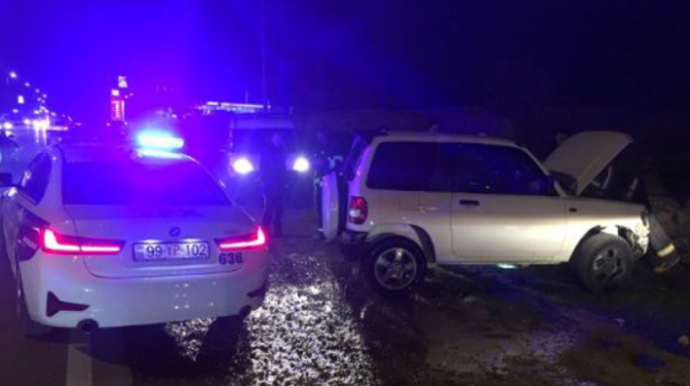 Abşeronda qadının avtomobilini qaçırıb qəza törədən şəxs saxlanılıb  - VİDEO - FOTO