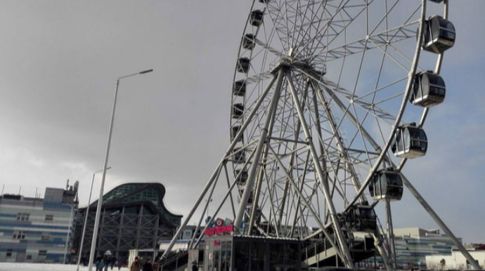 İşıqlar söndü:  73 metr hündürlükdə 15 dərəcə şaxtada qaldılar - VİDEO 