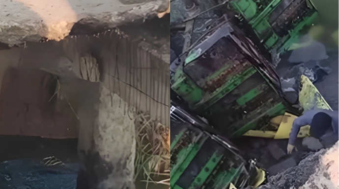 İki ildir təmir edilməyən körpü uçdu, sürücü faciəli şəkildə həlak oldu - VİDEO