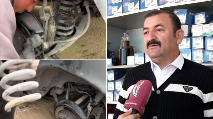 "Purjin"ə görə cərimə meydançasına aparılan sürücünün başına görün nələr gəldi - VİDEO