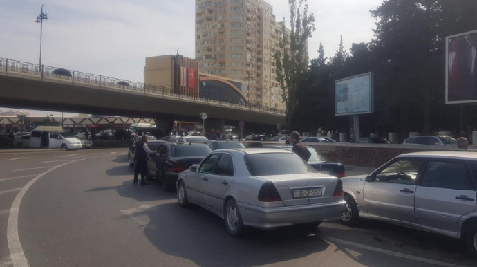 DYP Bakıda tıxacların aradan qaldırılması üçün tədbirlərə başlayıb   - FOTO - VİDEO