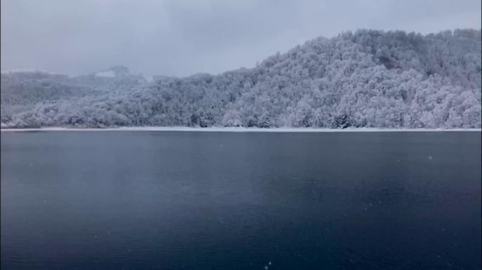 Зимние пейзажи национальных парков Азербайджана - ФОТО