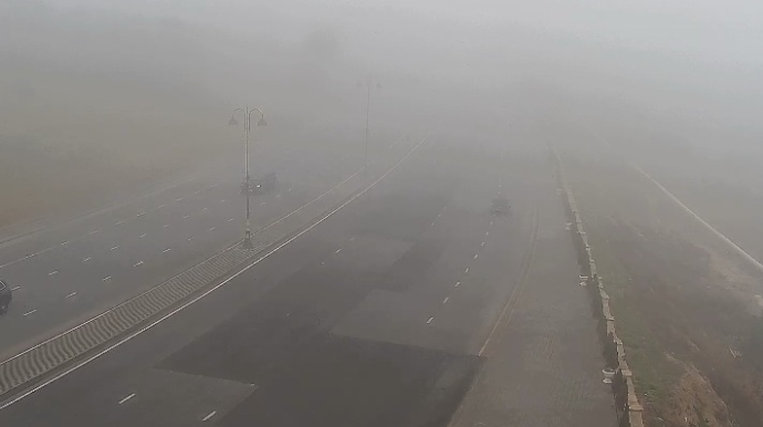 Zığ dairəsi-Hava Limanı yolunda dumanlı havaya görə sürət həddi endirildi 