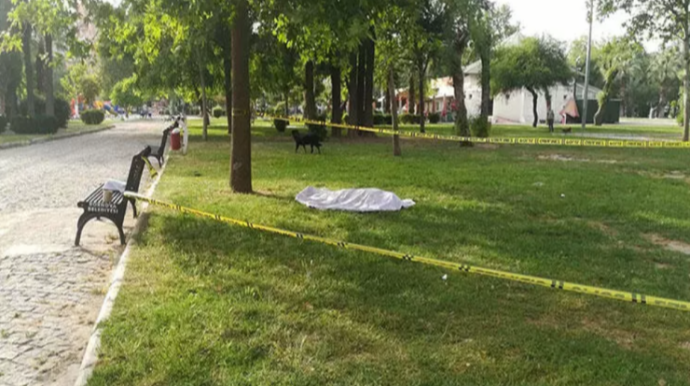 Bakıda parkda naməlum kişi meyiti TAPILDI 
