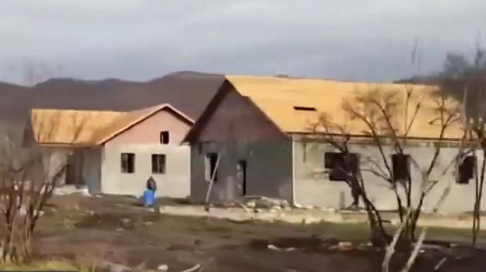 Xocalıda yenidənqurma işləri aparılır - VİDEO 