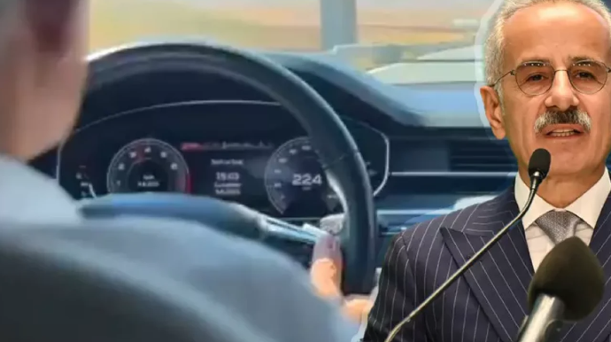 Polis saatda 224-lə sürən türkiyəli naziri cəzalandırdı - FOTO