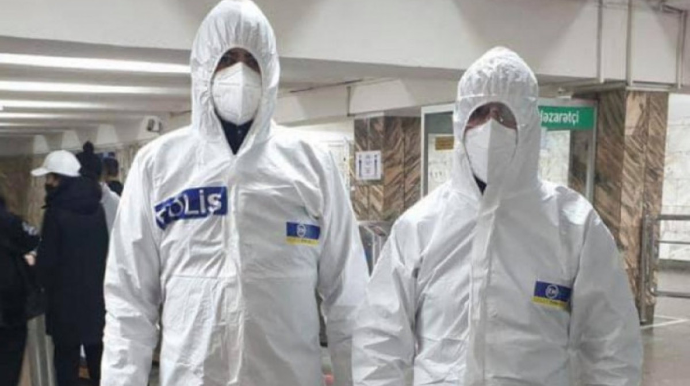 Metroda koronavirus xəstəsi saxlanılıb