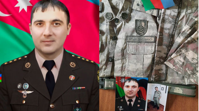 Qəhrəman şəhidə məxsus materiallar Vətən müharibəsi fonduna  təhvil verildi   - FOTO