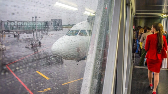 В московском аэропорту переносят рейсы из-за потопа 