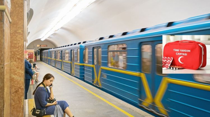 Metroda tibbi yardım qutuları qoyulacaq? - AÇIQLAMA 